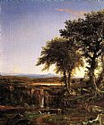 Thomas Cole Famous Paintings - Summer Twilight